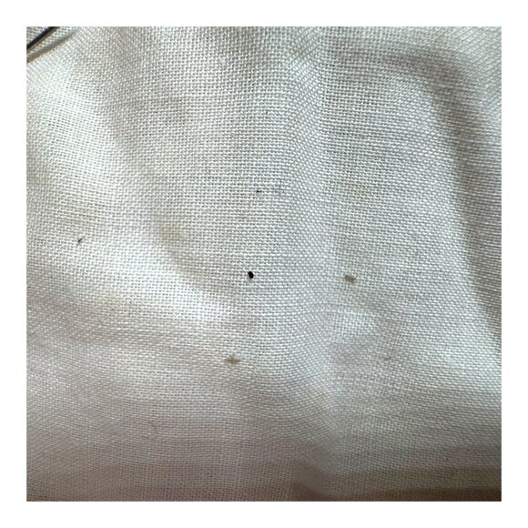 Vintage Made in Phillipines Handmade Baby Vest Shirt Button Up & Bonnet Set READ - Picture 4 of 5